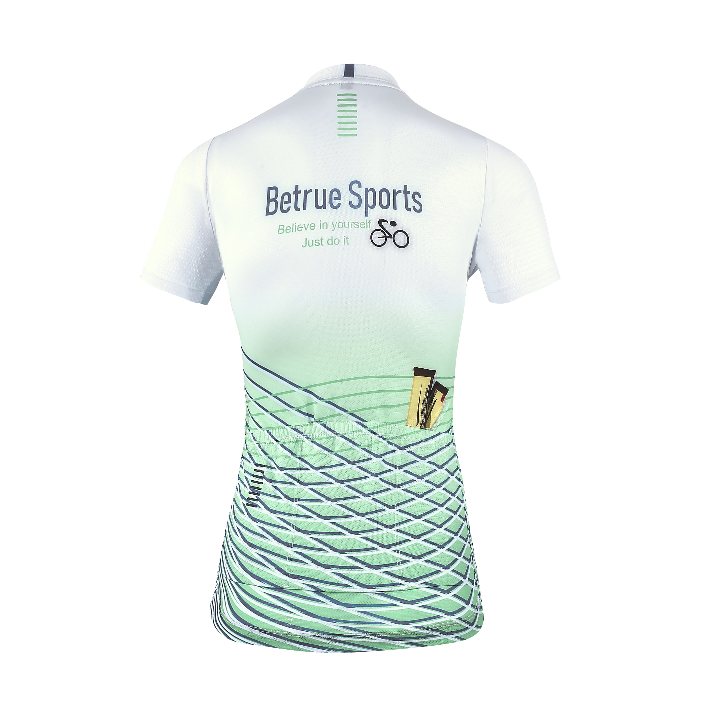 Camisas de ciclismo femininas personalizadas SJ011W (1)